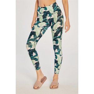 Wildfox Tropical Leaf Beverly Hills Wallpaper Style Pattern Leggings 🌴